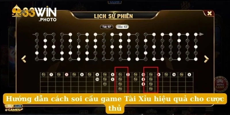 Hướng dẫn cách soi cầu game Tài Xỉu hiệu quả cho cược thủ